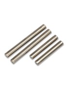 Traxxas 7742 Suspension pin set, shock mount (front or rear, hardened steel), 4x25mm (2), 4x38mm (2)