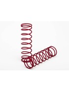 Traxxas 3758R Springs, front (red) (2)