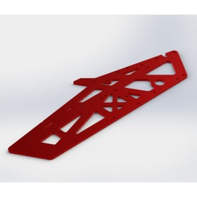 Arrma AR320260 Alu TVP Rahmen rot (1)