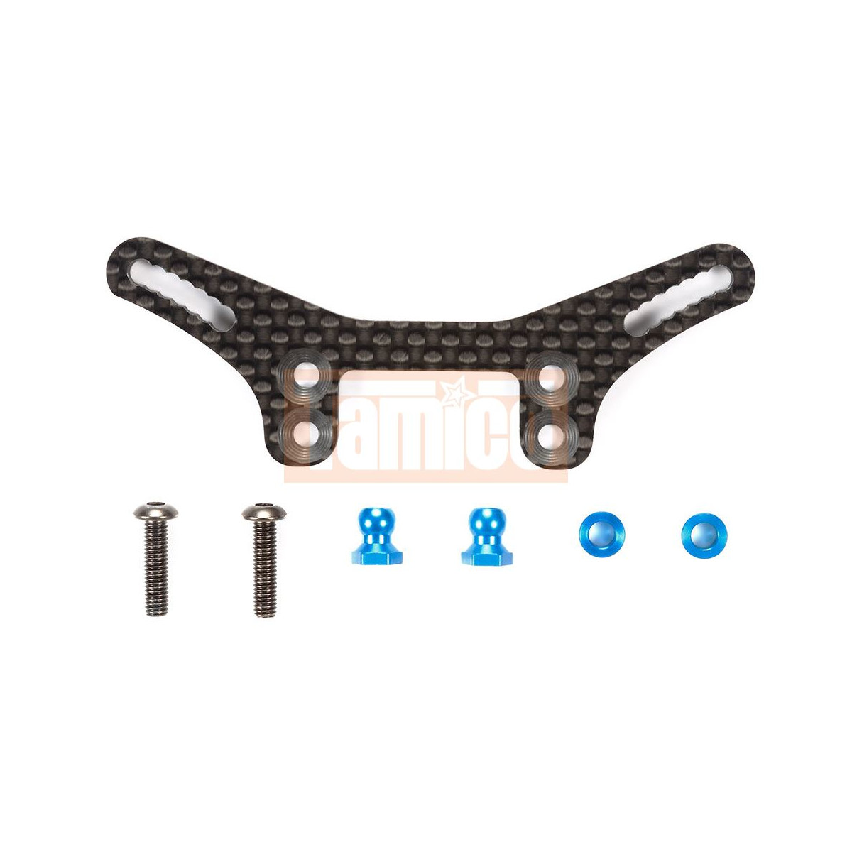 Tamiya #54720 TA07 Carbon Damper Stay F