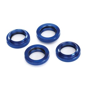 Traxxas 7767 Spring retainer (adjuster), blue-anodized...