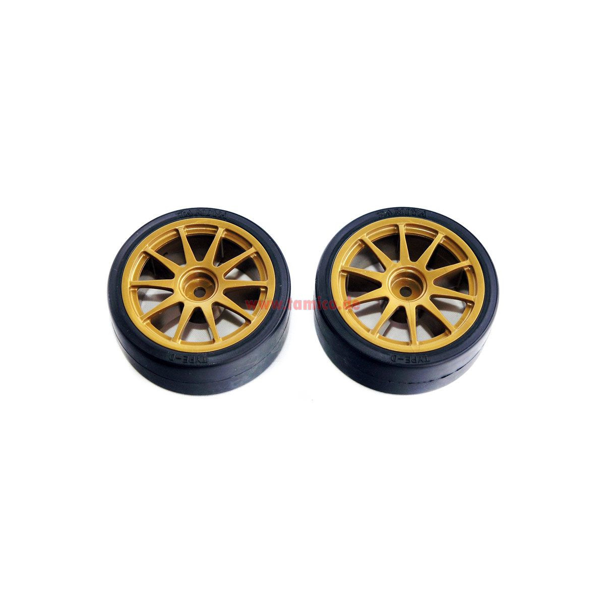 Tamiya Driftreifen mit Felgen (2 Stk.) #51219