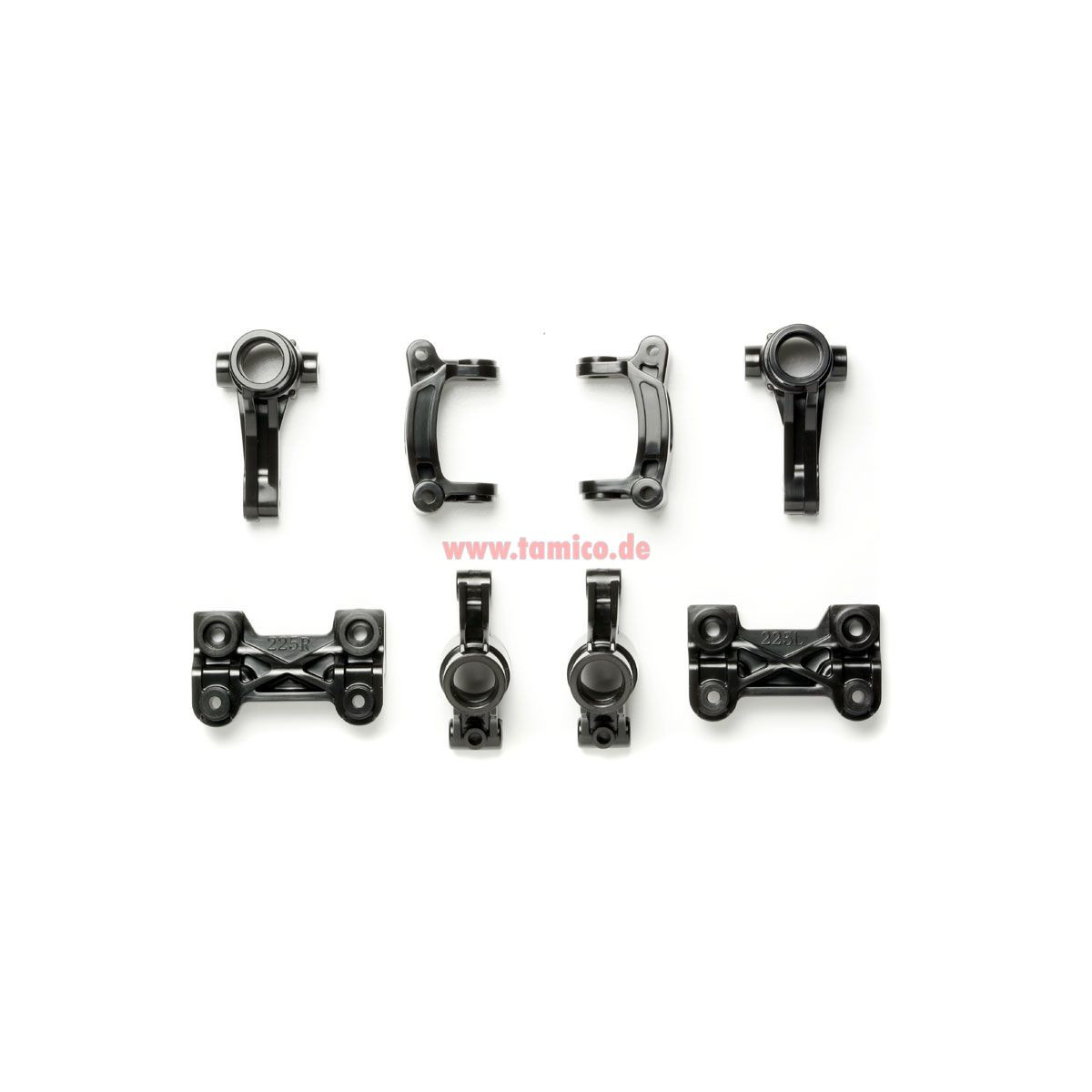 Tamiya F-Teile Achsträger (vorn/hinten) M-03M #51238