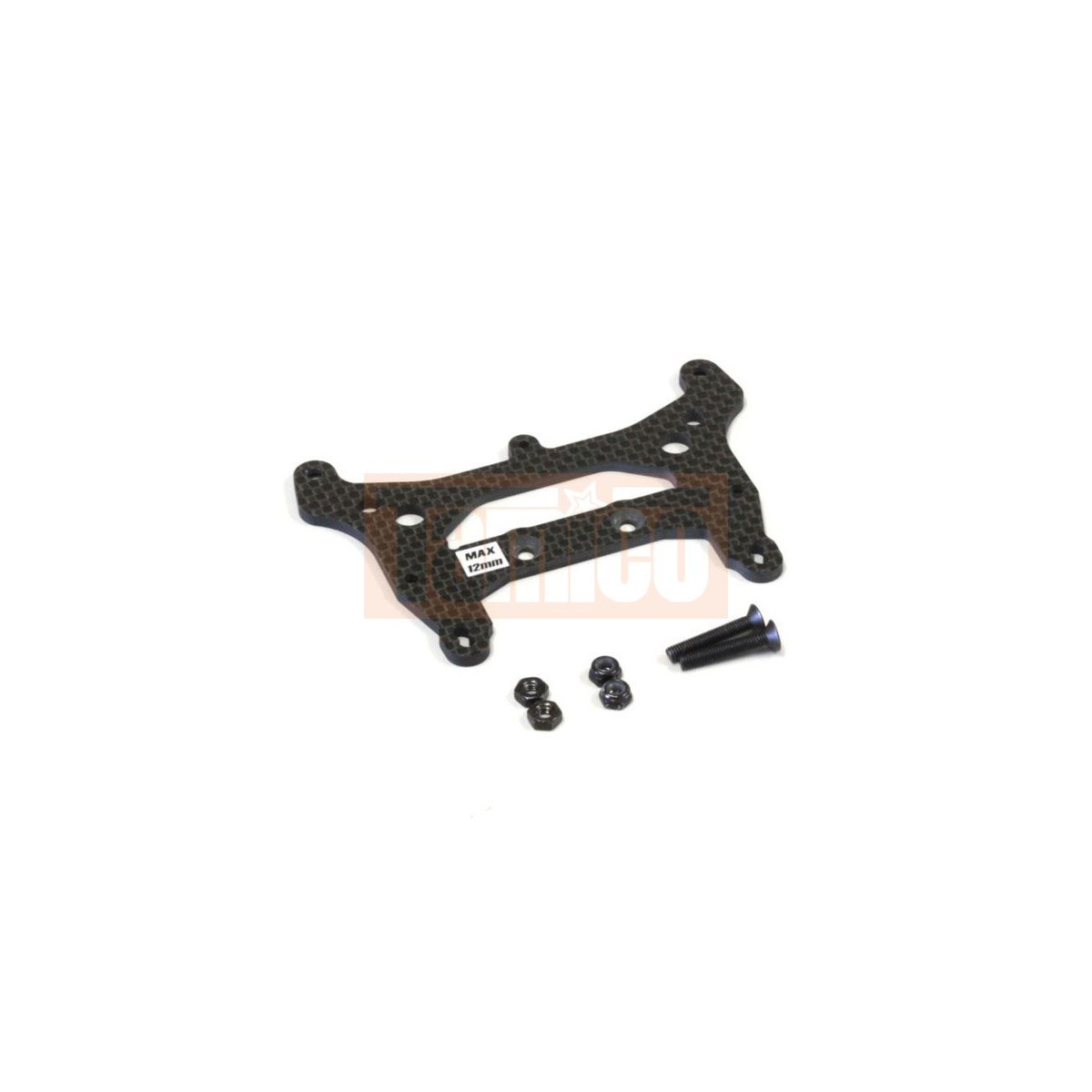 Kyosho Daempferbruecke Hinten Optima Carbon