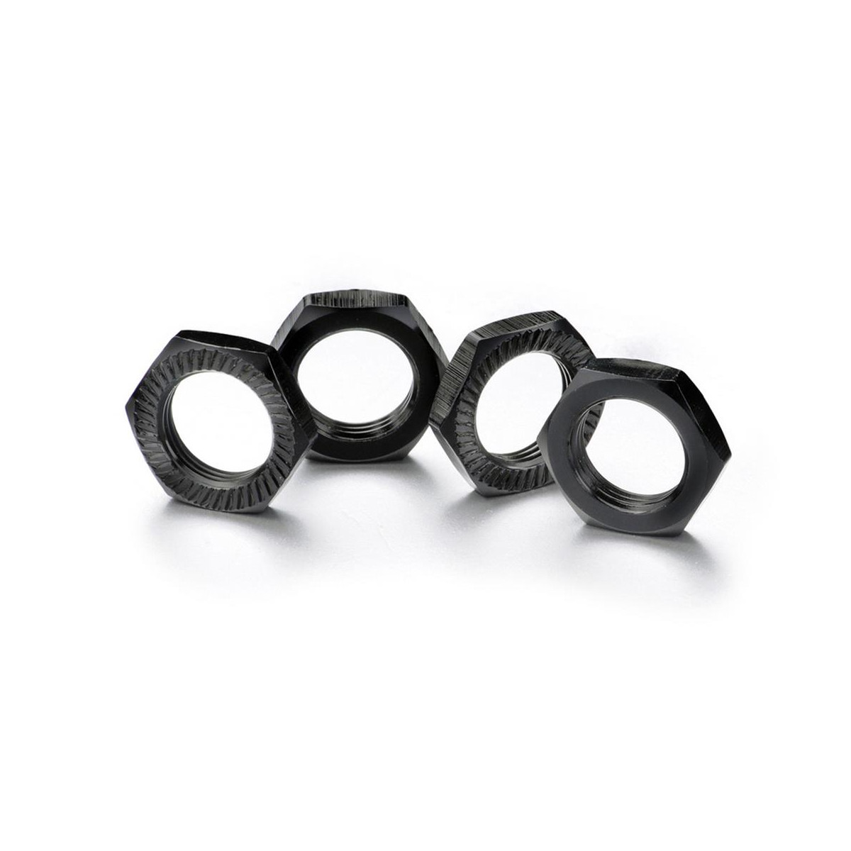 Absima Radmutter selbstsichernd 17mm schwarz (4)