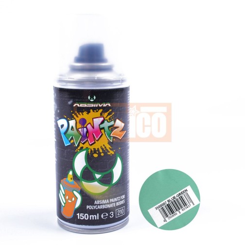 Absima Polycarbonat Spray PAINTZ Blau-Grün 150ml