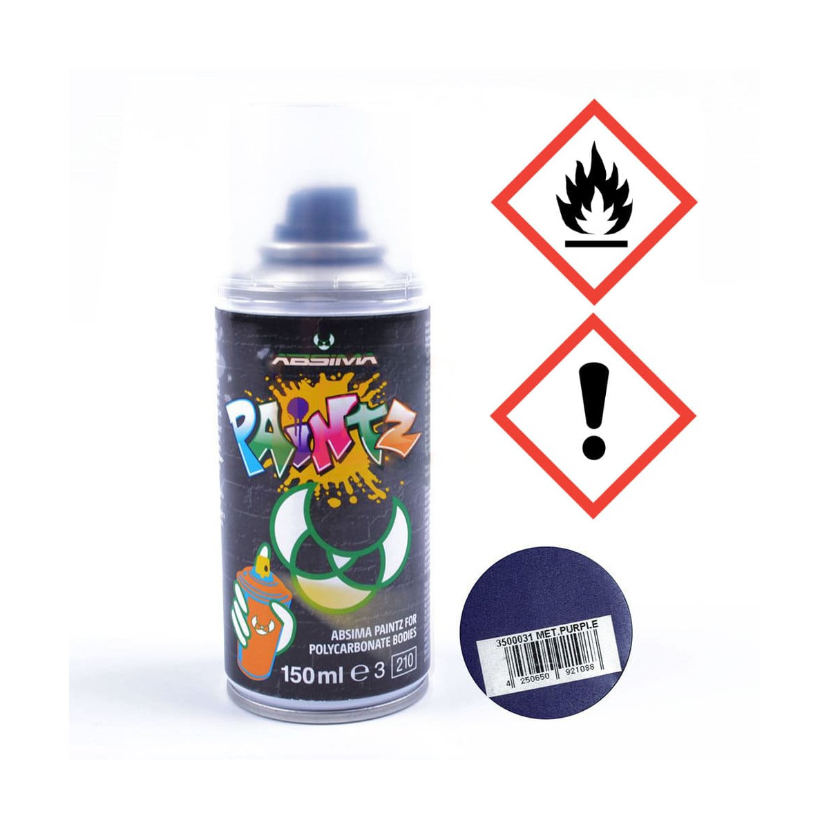 Absima Lexan Spray MET. PURPLE 150ml