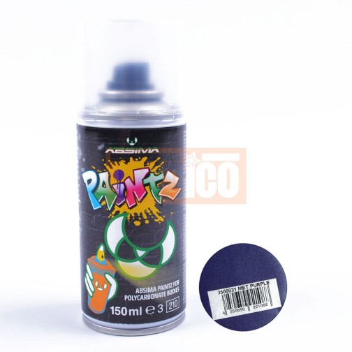 Absima Polycarbonat Spray PAINTZ MET. LILA 150ml