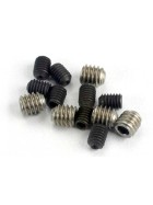 Traxxas 1548 Set (grub) screws, 3x4mm (8)/ 4x4mm (stainless) (4)