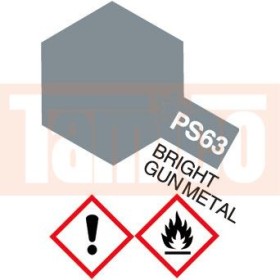 Tamiya #86063 PS-63 Bright Gun Metal