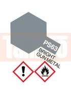 Tamiya Lexan-Spray Dose PS-63 Hell Gun Metall Grau 100ml