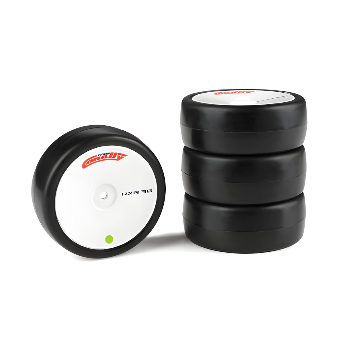 Team Corally - Attack RXA V2 rubber tires - 1/10 EP...