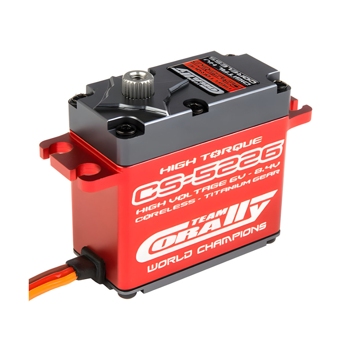 Team Corally - CS-5226 HV High Speed Servo - Titanium...