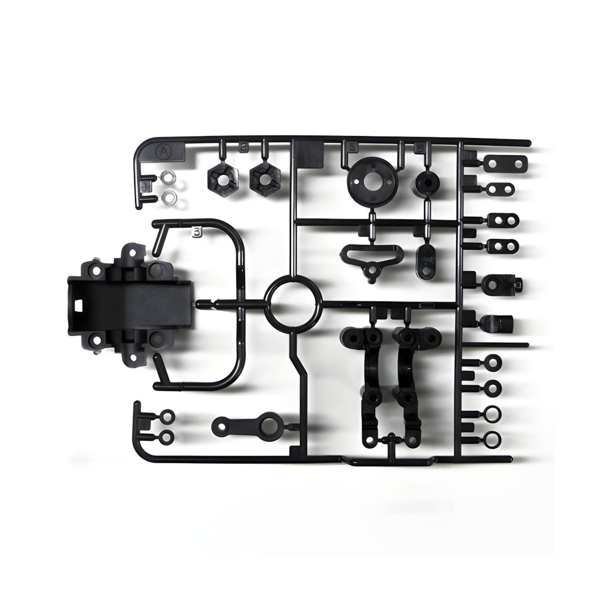 Tamiya #54743 TA07 Carbon Rein. A Parts