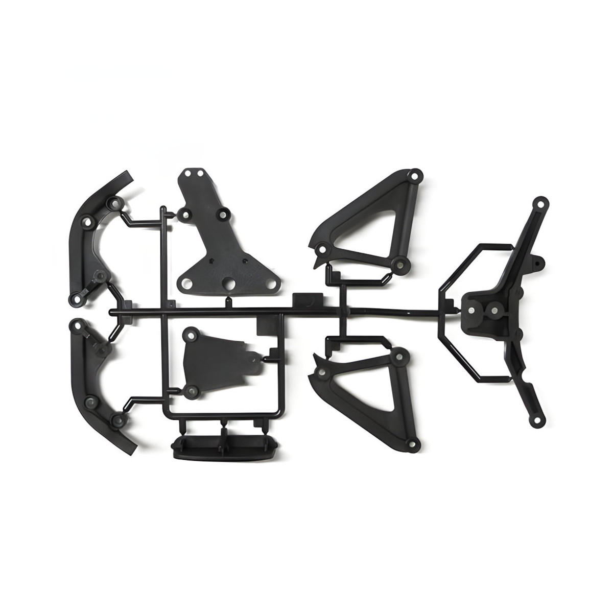Tamiya #54744 TA07 Carbon Rein. K Parts