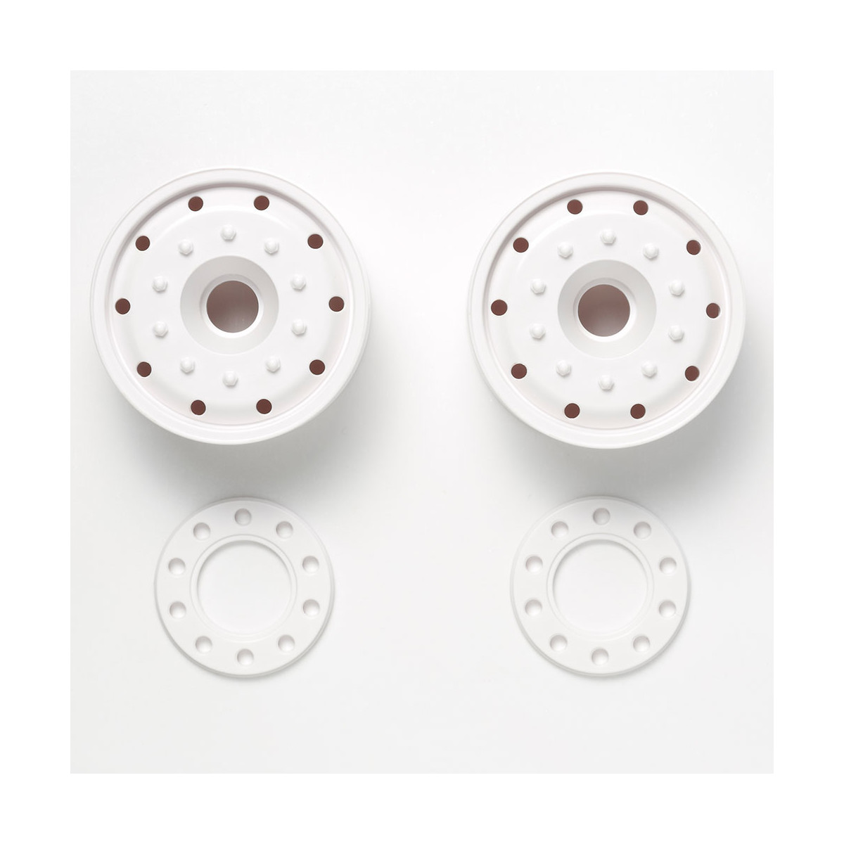 Tamiya 1:14 Breitfelge vorn 30mm (2) weiss BB 56544