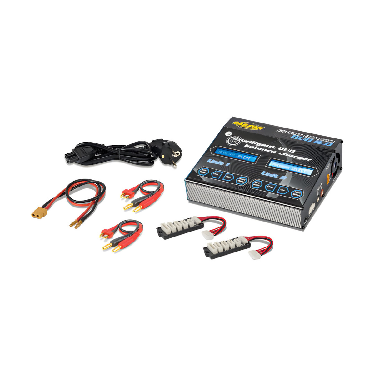 Carson 500608190 Expert Charger Duo 2.0 230V/12V