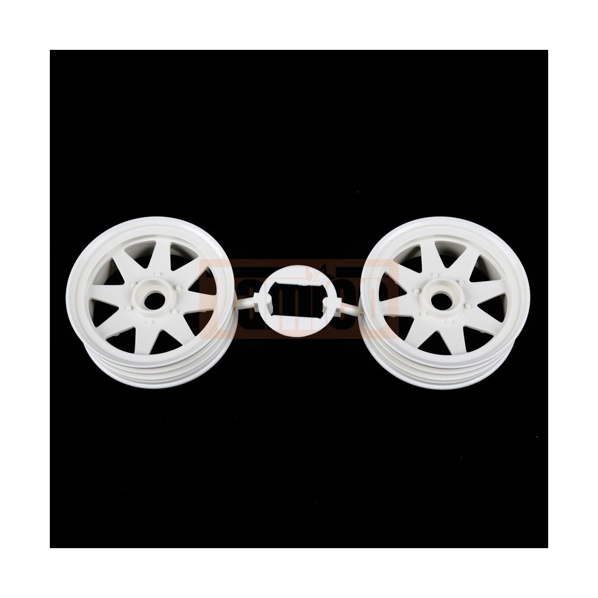 Tamiya #10445094 FRONT WHEEL(WHITE)(2PCS) : 58056