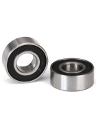 Traxxas 5180A Ball bearings, black rubber sealed (6x13x5mm) (2)