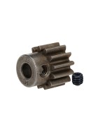 Gear, 13-T pinion (1.0 metric pitch) (fits 5mm shaft)/ set screw (for use only with steel spur gears)