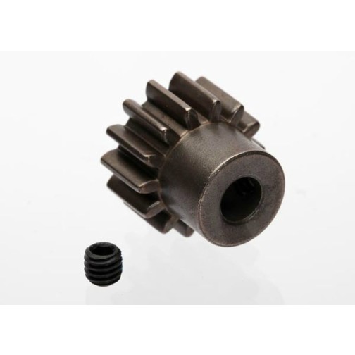 Gear, 14-T pinion (1.0 metric pitch) (fits 5mm shaft)/ set screw