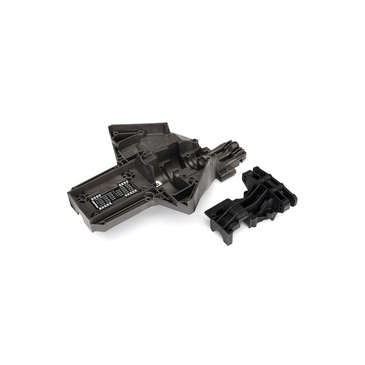 Traxxas 7727X Bulkhead hinten oben & unten Center...
