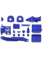 Tamiya 47335 D-Teile Motorhalter Blau TT-02
