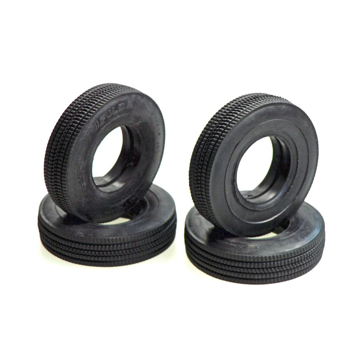 Carson 500907583 Tiefladerreifen Fulda Ecotonn (4) 1:14