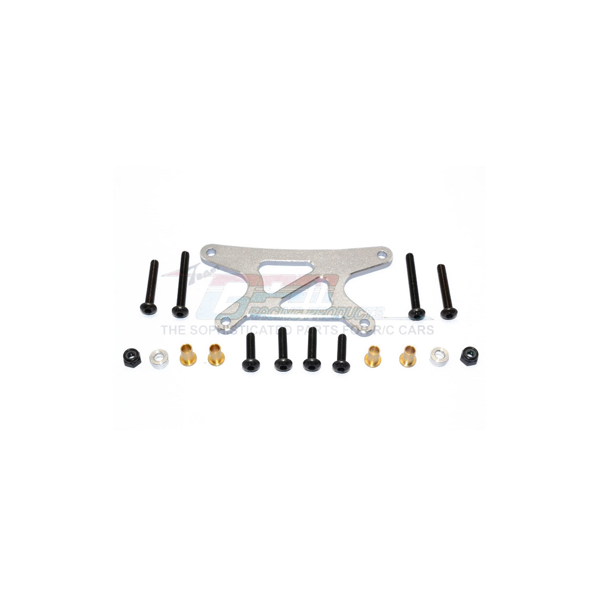 GPM Alu Dämpferbrücke hinten für Tamiya...