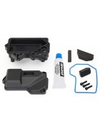 Traxxas 8324 Box, receiver (sealed) (steering servo mount)/ receiver cover/ access plug/ foam pads/ silicone grease/ 2.5x10 CS (3)
