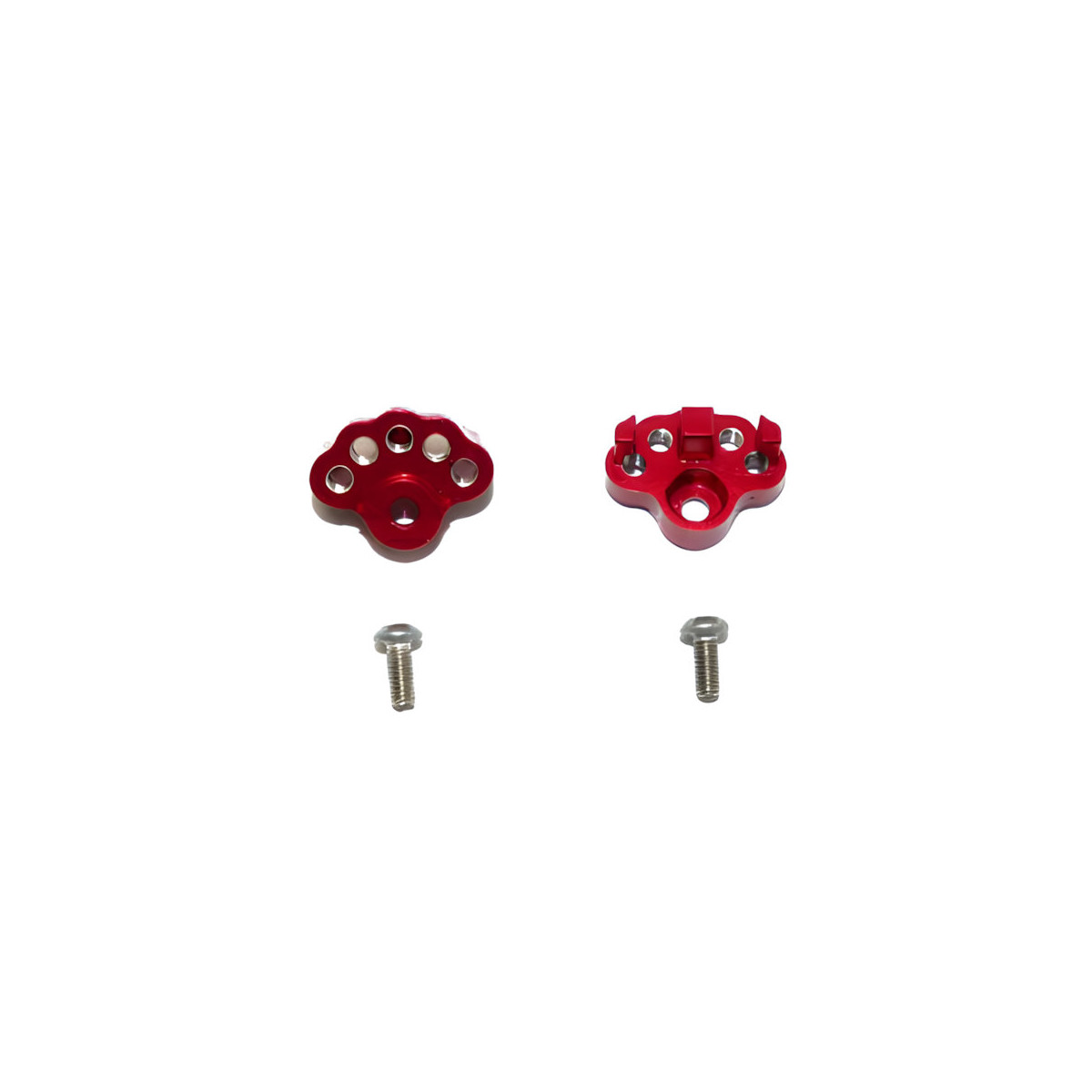 GPM Alu Link-Halter hinten (2 Stk.) für Axial Yeti Jr. 1/18