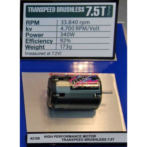Tamiya Transpeed Brushless 7.5T Motor #42126