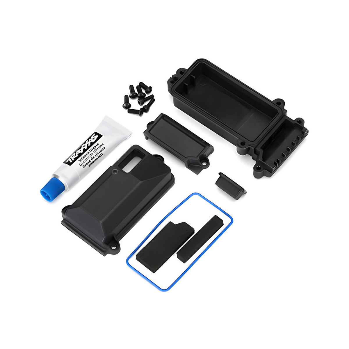 Traxxas 8224 Empfängerbox mit Dichtungen &...