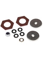 Traxxas 8254 Rebuild kit, slipper clutch (steel disc (2)/ friction insert (2)/ 4.0mm NL (1)/ spring washers (2))