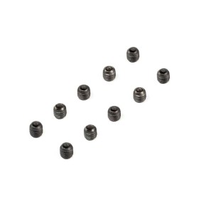 Losi Set Screws, M3 x 4mm Cup Point(10)