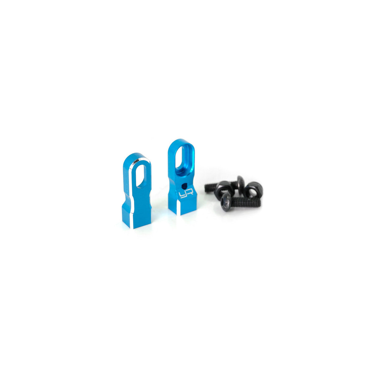 Aluminum Height Adjustable Servo Mount For 1/10 Blue