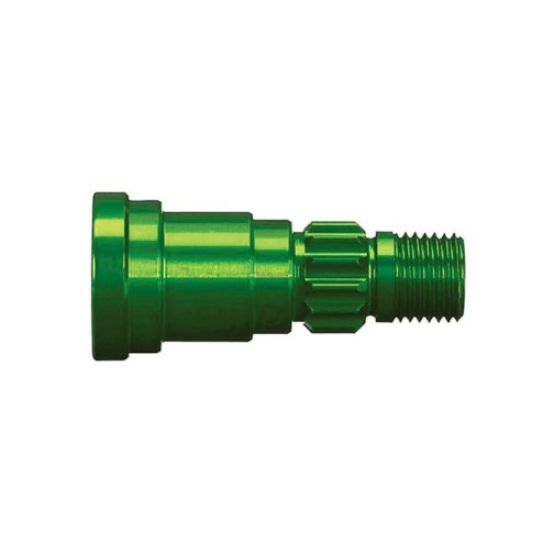 Traxxas 7753G Stub axle, aluminum (green-anodized) (1) (for use only with #7750 driveshaft)