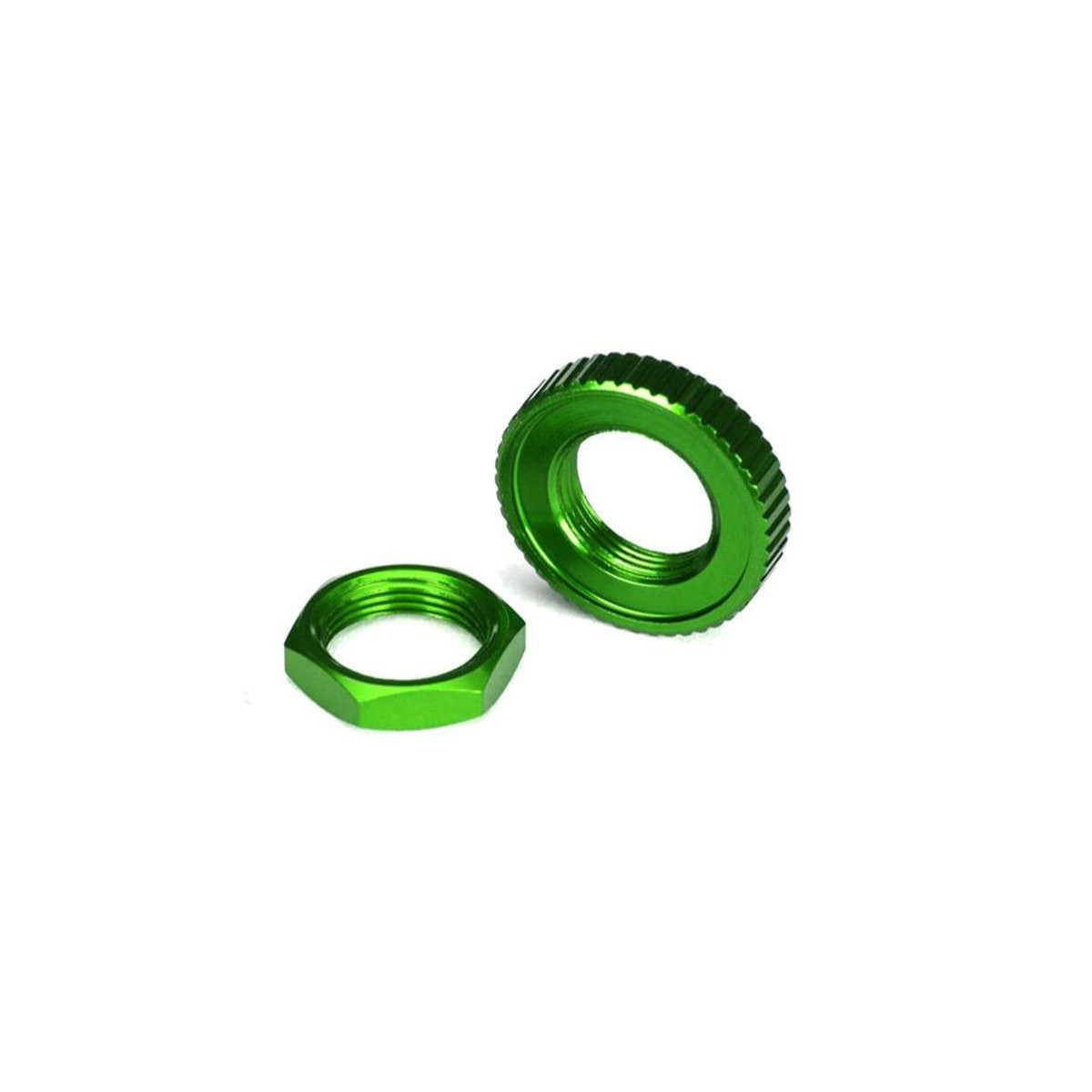 Traxxas 8345G Alu Servosaver-Muttern grün (2)