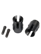 Traxxas 8353X Drive cups, inner (2) (steel constant-velocity driveshafts)/ screw pins (2)