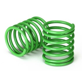 Traxxas 8362G Spring, shock (green) (3.7 rate) (2)
