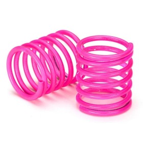 Traxxas 8362P Spring, shock (pink) (3.7 rate) (2)