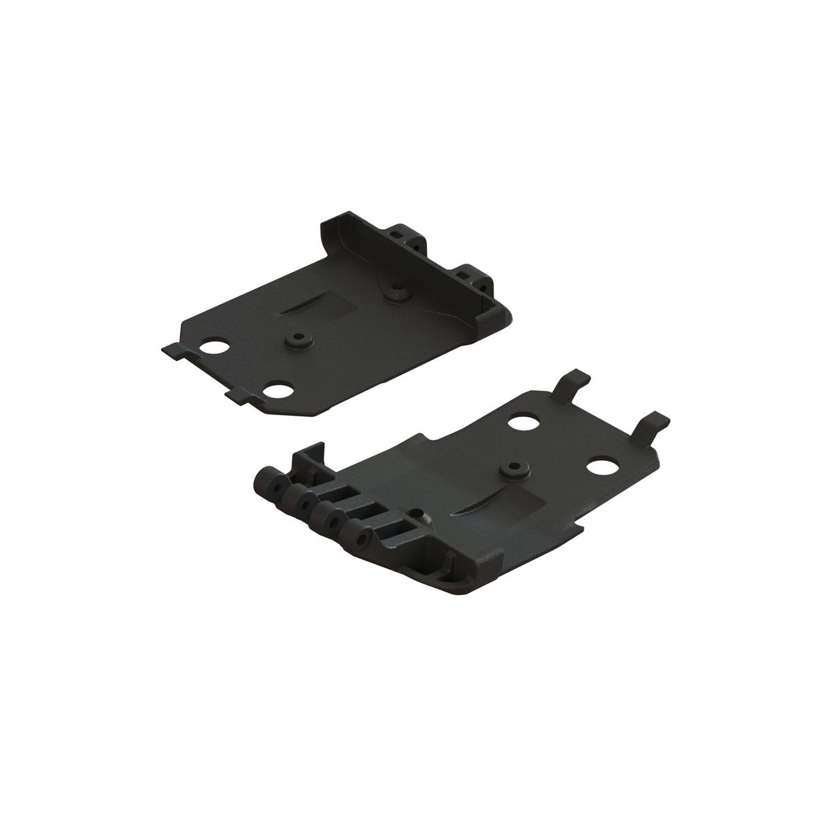 Arrma AR320419 Lower Skidplates vorne & hinten (2)...