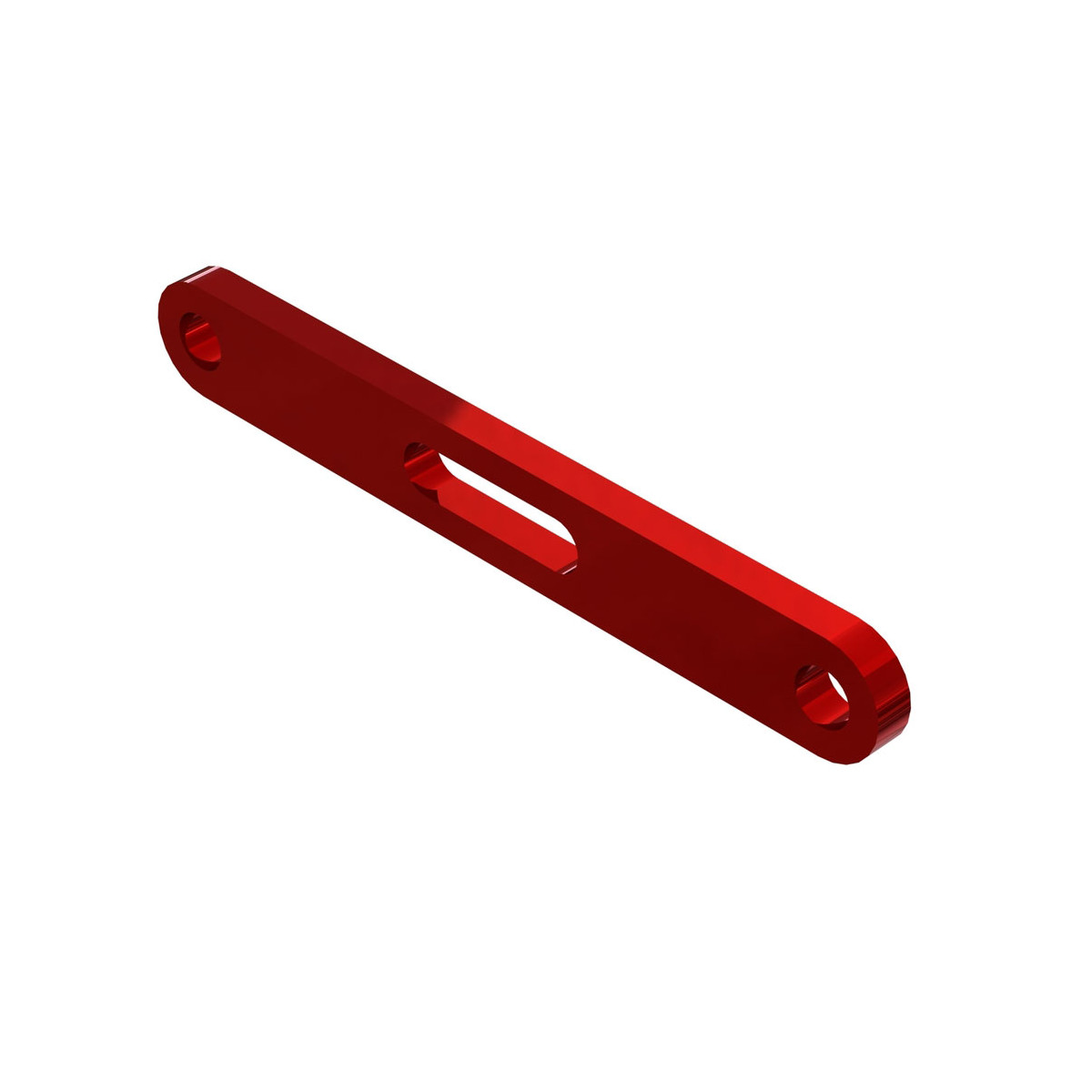Arrma AR330445 ALUMINIUM RR SUSPENSION MOUNT (Red) (1pc)
