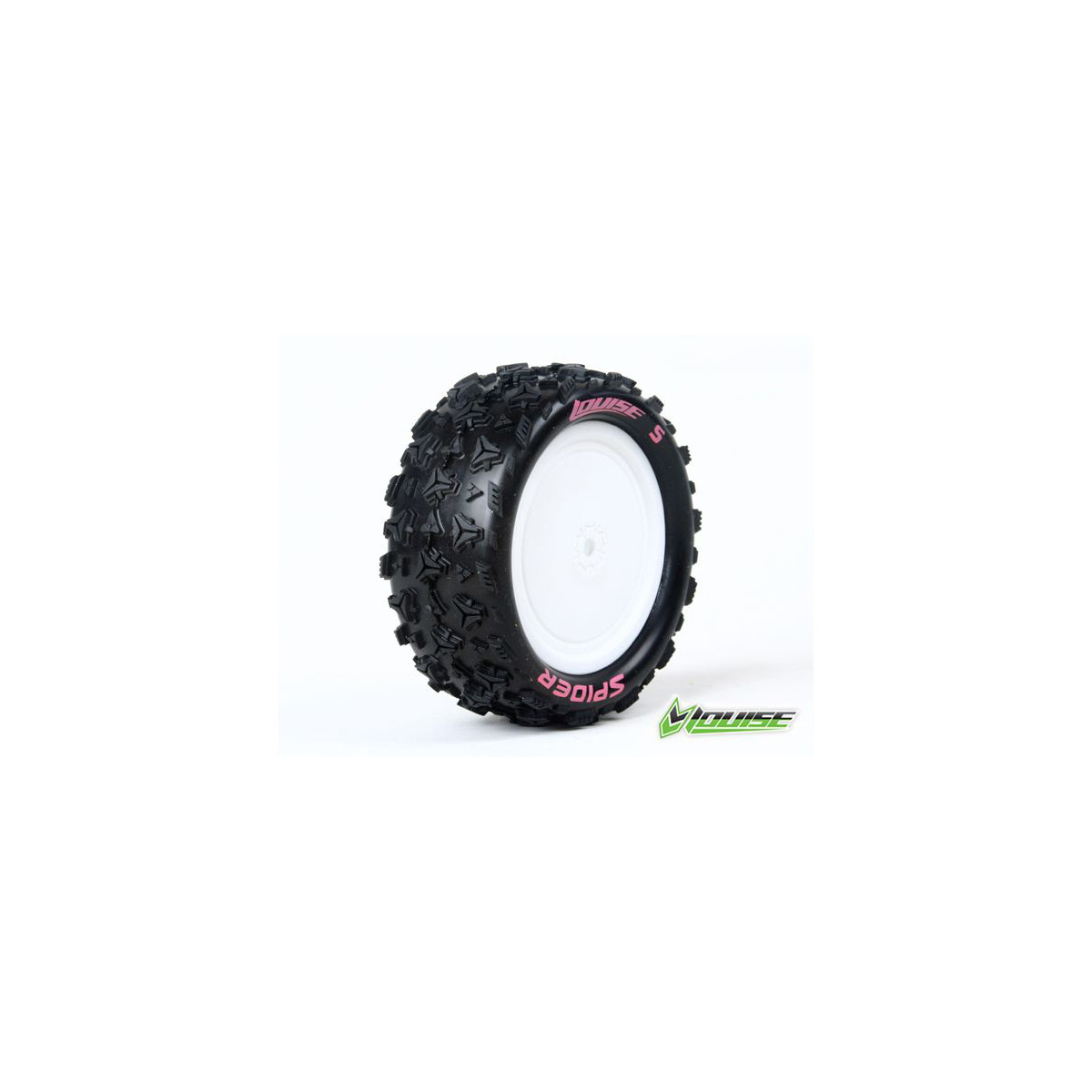Louise E-SPIDER 1/10 Buggy Reifen Soft 4WD Vorn (2)