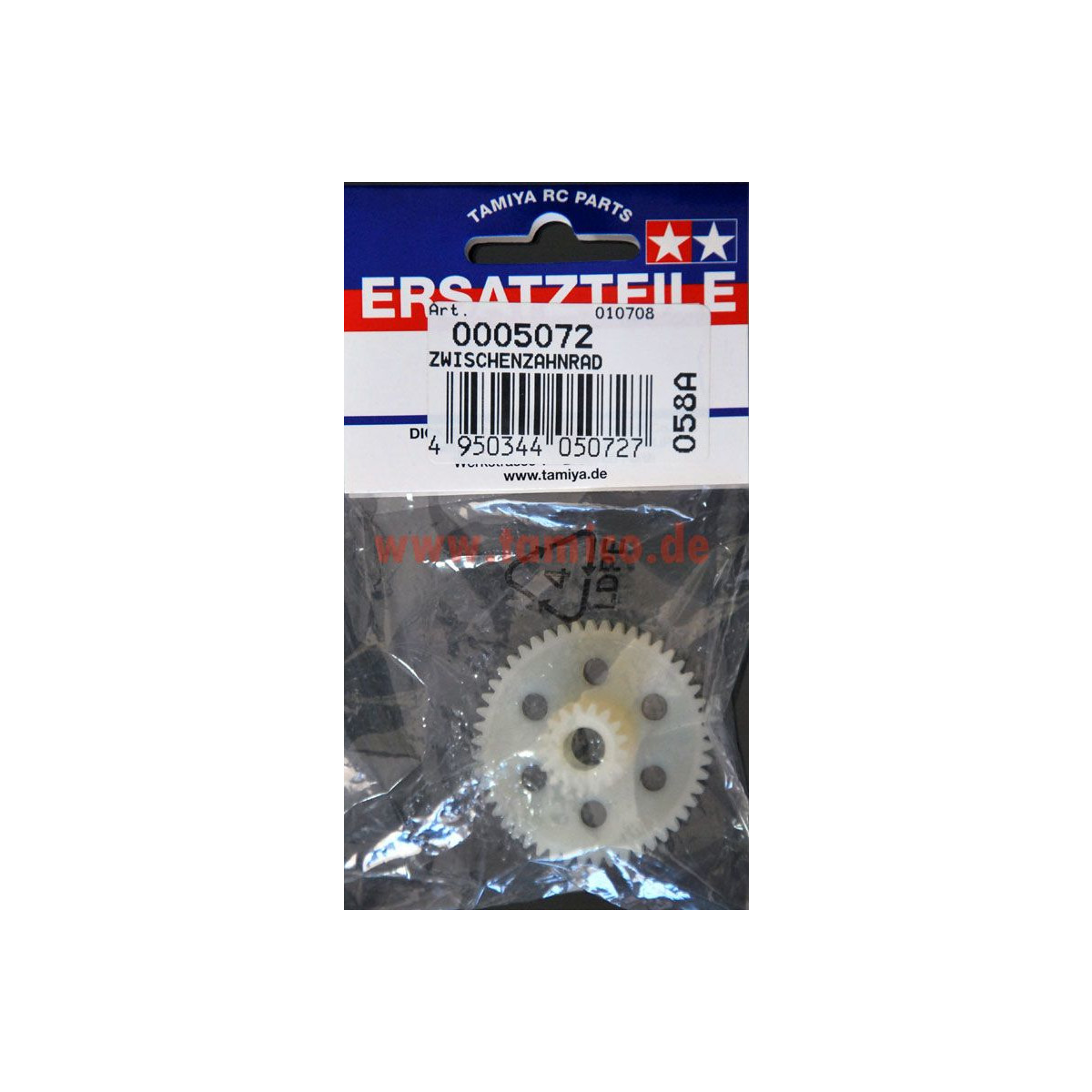 Tamiya 10005072 Zwischenzahnrad / Counter Gear (The...