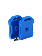 Traxxas 8022R Fuel canisters (blue) (2)/ 3x8 FCS (1)