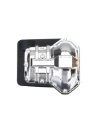 Traxxas 8280X Differential cover, front or rear (chrome-plated)