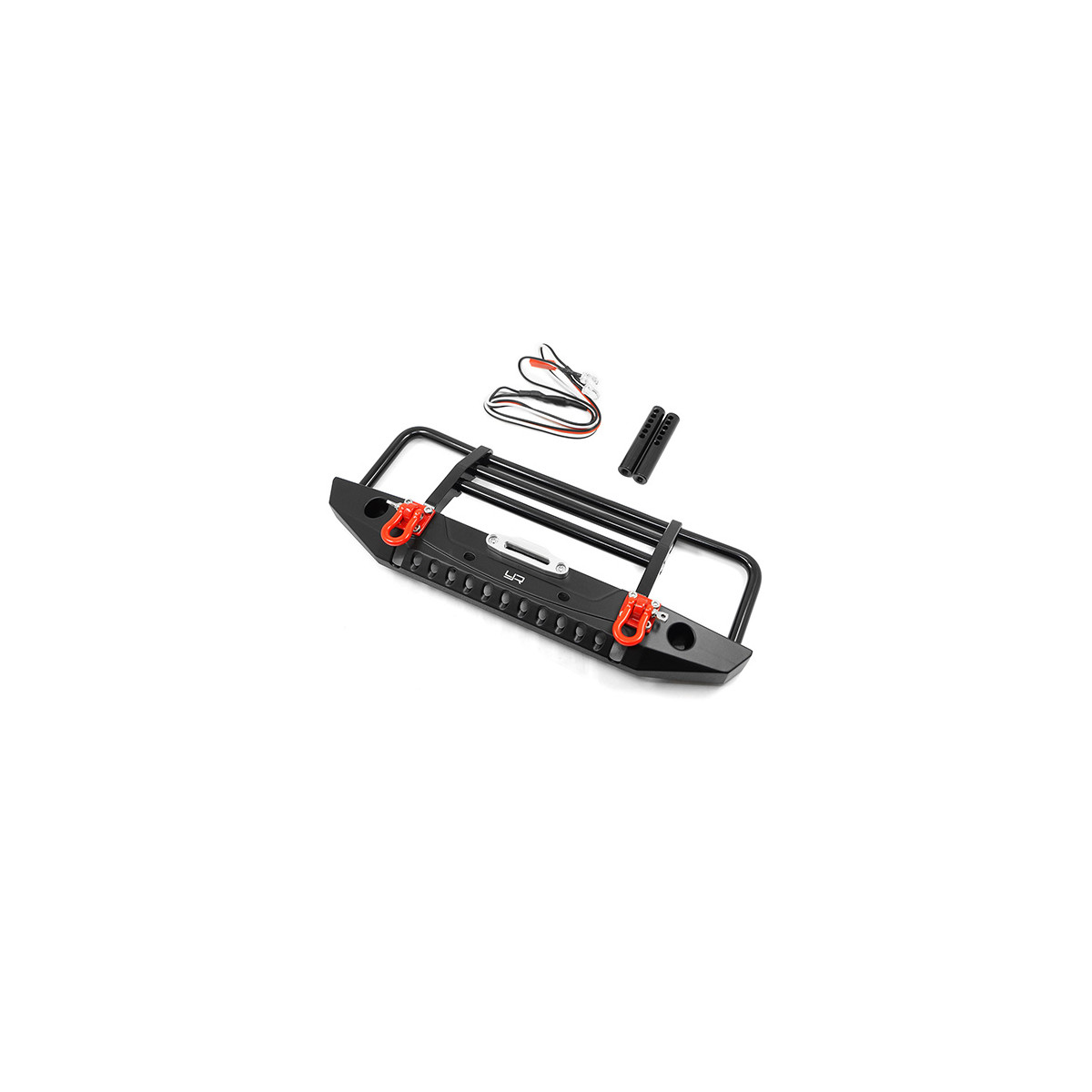 Yeah Racing Alu Front Stossfänger mit LED für...