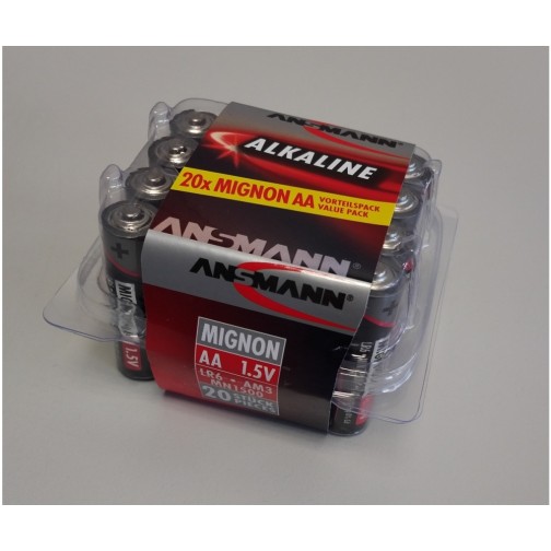 Ansmann Batterie Box Mignon/AA 1,5V (20)