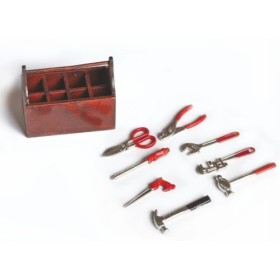 Graupner Werkzeugbox mit Werkzeug 1:8